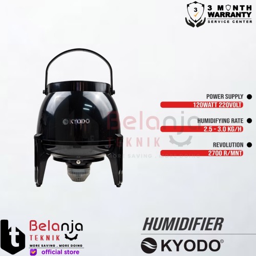 Kyodo Mesin Kabut Embun KY 5500 Humidifier Rumah Walet Hidroponik 120W