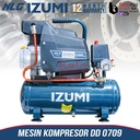 Izumi NLG Mesin Kompressor Angin Portable 3/4 HP 9 Liter Air Compressor 9L 0.75 HP