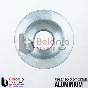 Pully Aluminium B 3 Jalur 3.5 Inch As 42 Mm Pulley Puli B3 3.5" 42mm