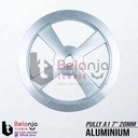 Pully Aluminium A 1 Jalur 7 Inch As 20 Mm Pulley Puli A1 7" As 20mm