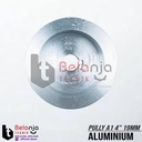 Pully Aluminium A 1 Jalur 4 Inch As 19 Mm Pulley Puli A1 4" As 19mm