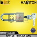 Hasston Prohex Gembok Pagar Leher Panjang 50 MM Heavy Duty Padlock 50