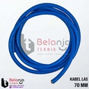 Superflex Kabel Las 70mm Full Tembaga Super Flexible Biru 70 mm