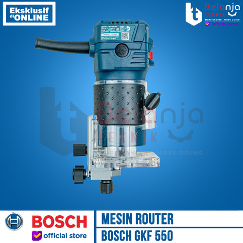 Bosch Mesin Router Profil Kayu GKF 550 Wood Trimmer Mata Router 15Pc