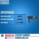 Bosch Mesin Bor Tembok Rotary Hammer Drill GBH 220 22MM 720Watt 3 Mode