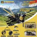 Firman Traktor FTI 1000 Alat Bajak Sawah Lahan Basah Kering Body Only