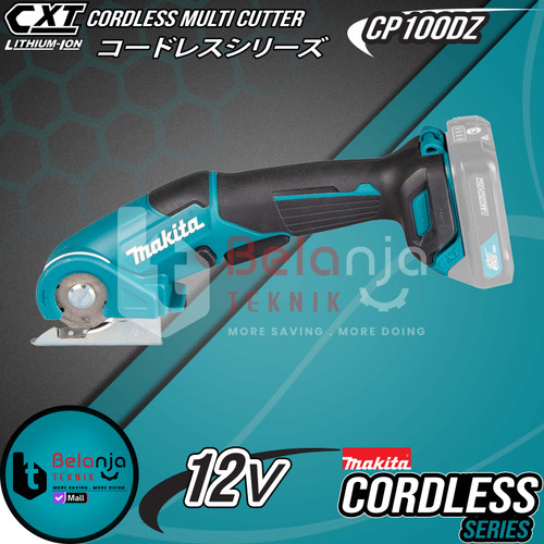 Makita Multi Cutter Cordless CP100DZ Pemotong Serbaguna CP 100 DZ 12V