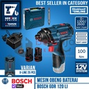 BOSCH Mesin Obeng Baterai GDR 120 LI Impact Cordless + Mata Obeng 25Pc