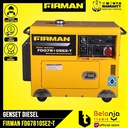 Firman Generator Set Diesel FDG 7810 SE2-T Genset SOLAR Silent 5000 W