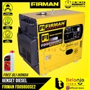 Firman Generator Set Diesel FDG 9500 SE2 Genset Solar Silent 6000 WATT