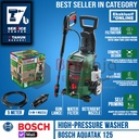 BOSCH Mesin Cuci 125 BAR Aquatak 125 AQT 125 Jet Cleaner 1500 WATT