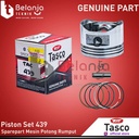 Tasco Piston Set Mesin Potong Rumput Assy 439 Piston Seher Komplit