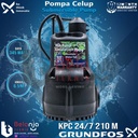 Grundfos Pompa Celup Sirkulasi Kolam KPC 24/7 210 200 Meter 130 Watt