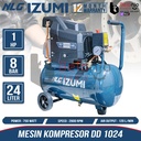 Izumi NLG Mesin Kompressor Angin Portable 1 HP 25 Liter Air Compressor 1HP 25L