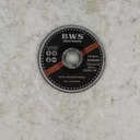 BWS Batu Gurinda 4 Inch x 6 mm Mata Gurinda Poles Besi Grinding Wheel