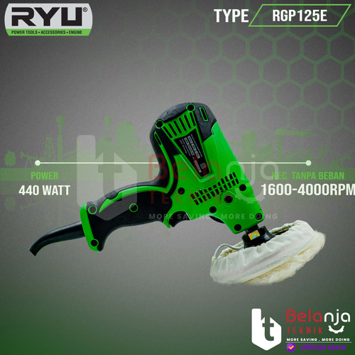 RYU MESIN POLES POLISHER RGP 125E RGP125 E RGP125E 5 INCH