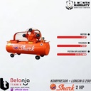 Shark Mesin Kompresor Udara 2 Hp Loncin G 200 6.5 Hp Air Compressor