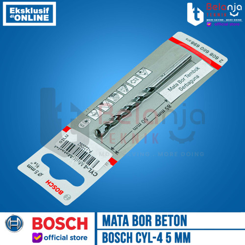 BOSCH Mata Bor Multi Material 5 mm CYL 4 CYL4 Multipurpose Drill Bits