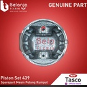 Tasco Piston Set Mesin Potong Rumput Assy 439 Piston Seher Komplit