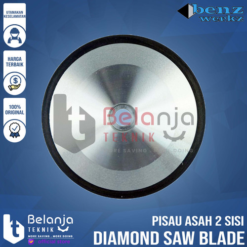 Benz Diamond Saw Blade 5" inch Pisau Asah 2 Sisi Asahan Pisau Serut 5