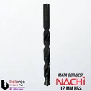 Nachi Mata Bor Besi HSS 12 mm Shank Lurus Drill Bit 12mm Original