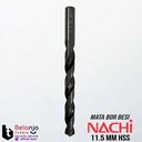 Nachi Mata Bor Besi HSS 11 mm Shank Lurus Drill Bit 11mm Original