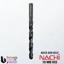 Nachi Mata Bor Besi HSS 10 mm Shank Lurus Drill Bit 10mm Original