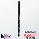 Nachi Mata Bor Besi HSS 3.5 mm Shank Lurus Drill Bit 3.5mm Original