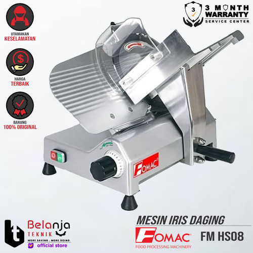 Meat Slicer Fomac FM HS12 - Mesin Iris Daging Semi Otomatis