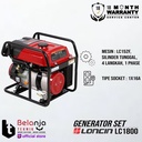 Loncin Generator Set Listrik LC 1800 LC1800 1000 Watt Genset Bensin