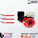 Shark Mesin Kompresor Udara 2 Hp Honda Gx 200 6.5 Hp Air Compressor