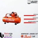 Shark Mesin Kompresor Udara 2 Hp Dinamo Motor 2 Hp Air Compressor