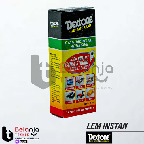Dextone Power Glue Instant Lem Tetes Instant Lem Korea
