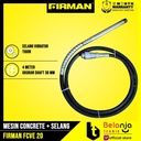 FIRMAN Mesin Pemadat Beton FCVE 20 Concrete Vibrator Selang 4 M FCVE20