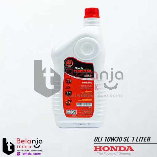 Honda Power Oil Mesin Serbaguna GX 270 390 Oli 10W30 SL 1 Liter 1000ML