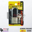 Xander Gembok Pagar Rumah 40 MM Leher Panjang Security Lock 40MM Putih