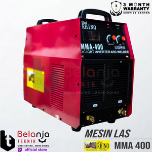 Rhino Mesin Travo Las Listrik Inverter MMA 400 IT Trafo MMA400IT 400A