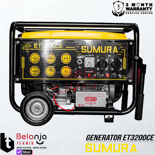 SUMURA ET 3200 CE Generator Set 2000 WATT Genset ET 3200CE TERMURAH