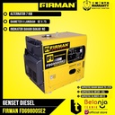 Firman Generator Set Diesel FDG 9500 SE2 Genset Solar Silent 6000 WATT