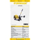 Firman Outboard Motor FOM 52 Mesin Tempel Kemudi Kapal As Ketinting