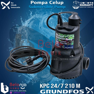 Grundfos Pompa Celup Sirkulasi Kolam KPC 24/7 210 200 Meter 130 Watt