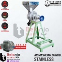 Mesin Gilingan Cabe/Bumbu 6 Inch Stainless Elektro Motor 2 HP 4 Pole