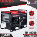 HONDA Generator Set Bensin EM10000 7200 Watt Genset EM 10000 7200W