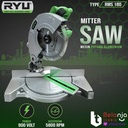 RYU Mesin Potong Alumunium Kayu RMS 180 Mitre Saw 7" Miter Saw 7" Inch