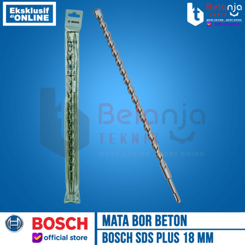Bosch Mata Bor Beton 18 MM X 460 MM SDS Plus-1 Mata Hammer Drill Bits