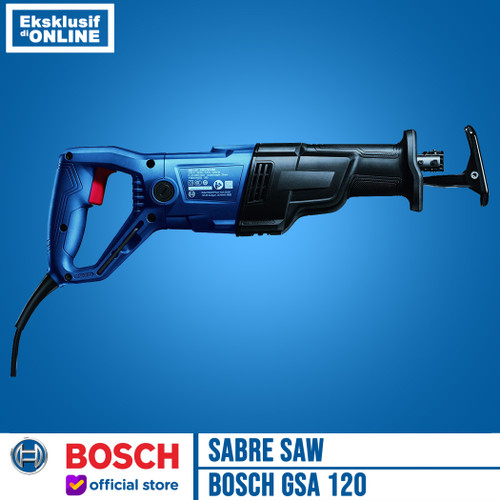 BOSCH MESIN GERGAJI RECIPSAW SABRE SAW GSA 120 1200 WATT RECIPROCATING