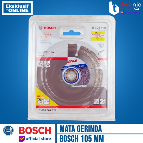 Bosch Mata Potong Batu Diamond Wheel Stone 105 MM Best Series 4 Inch
