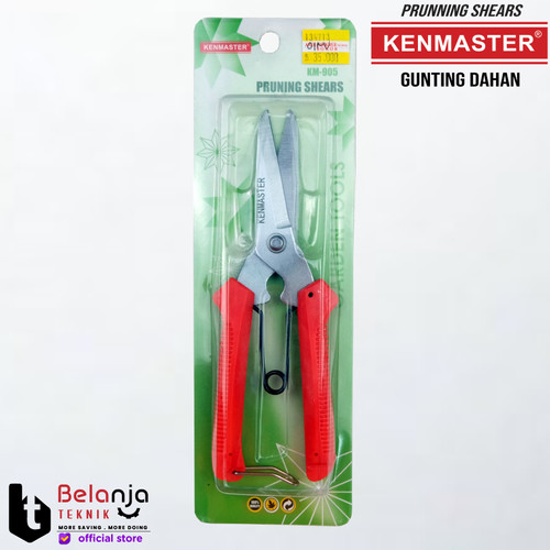 Kenmaster Gunting Potong Dahan Ranting Tanaman Stek Lurus Multifungsi