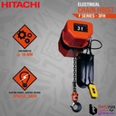 HITACHI Electric Chain Hoist 3FH 3 Ton Katrol Elektrik 3 FH 3Ton