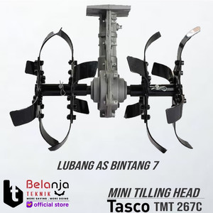 Tasco Mini Tilling Head TMT267C as Bintang 7 TMT 267 Pencacah Tanah